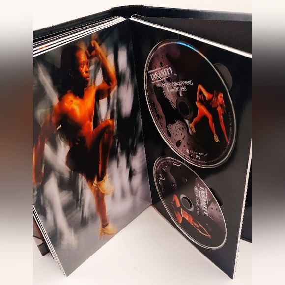 Insanity Ultimate Cardio Workout 13 DVD Disc Set With Nutrition Recipe Book - Picture 9 of 13